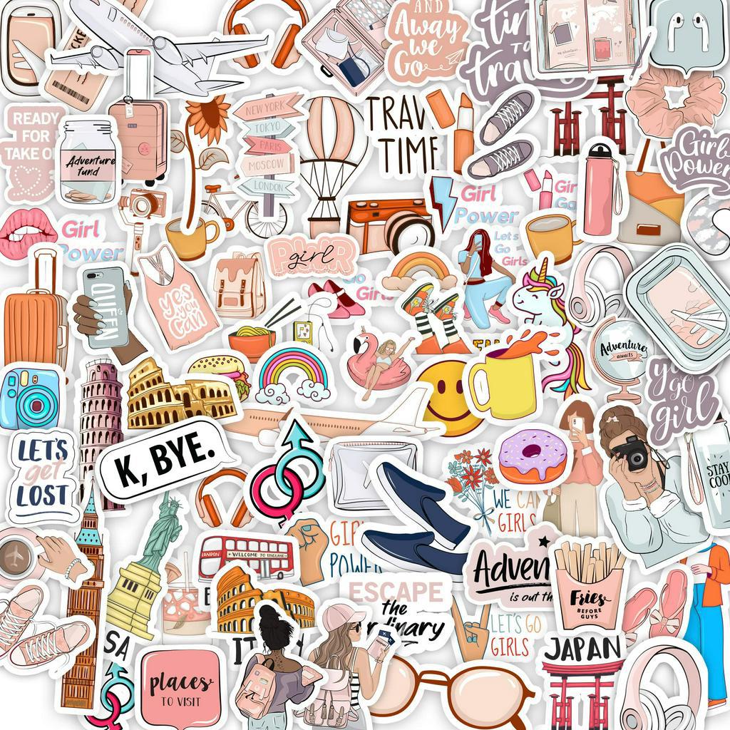 

Stiker Aesthetic Travel Pack Style 260242- Stiker Aesthetic Keren Imut Laptop, Aksesoris Hp, Anti Air, Motif, Helm, Tumbler, Koper, Kulkas