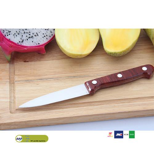 

pisau dapur sayur buah daging serbaguna Wood Grain Handle Best Seller