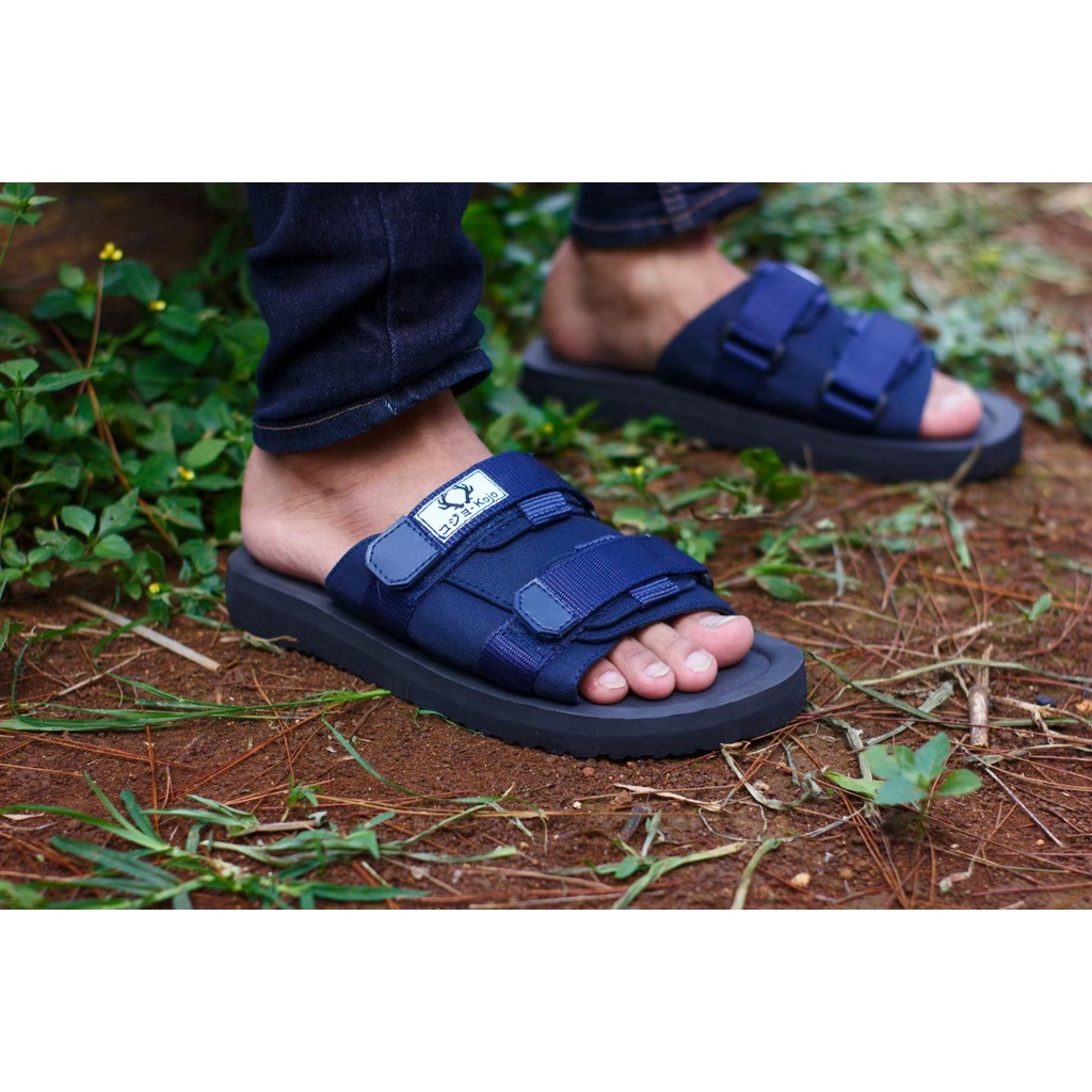 BURAY X SANDAL SLIDE PRIA DEWASA WALKER GOHAN WEBING CASUAL FORMAL SANDAL SLOP PRIA KERJA KANTOR GURU PNS PESTA RESMI NYAMAN || SANDAL SLIPER PRIA INDIAN BERKUALITAS 2021