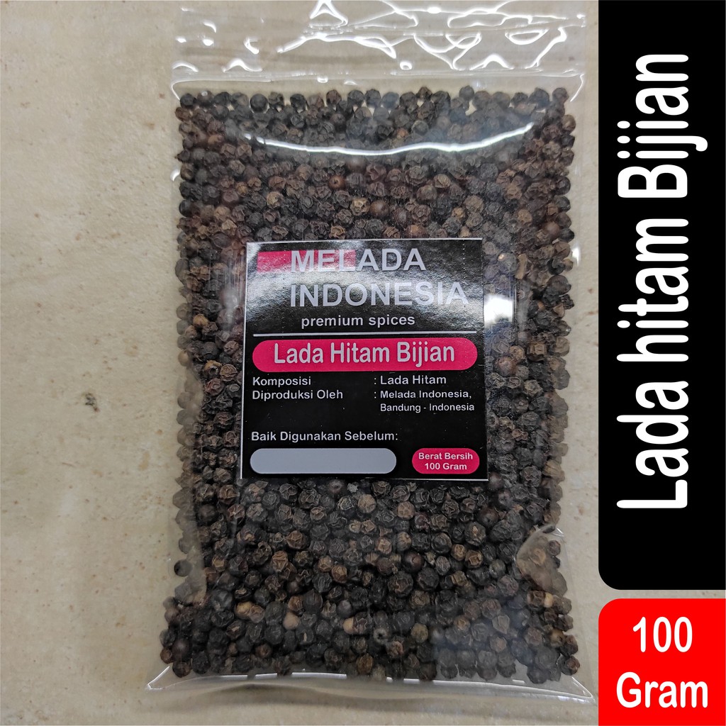 

Merica / Lada Hitam Bijian (Black Pepper Ground)