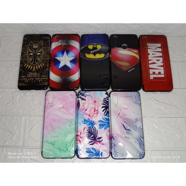 [VIVO Y17] Case Fuze Marvel Flower Avengers