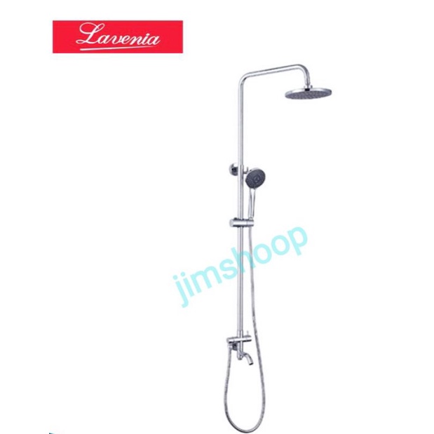 shower column lavenia LV-01033 chroome / shower tiang set, shower set, shower panas dingin, hand sho