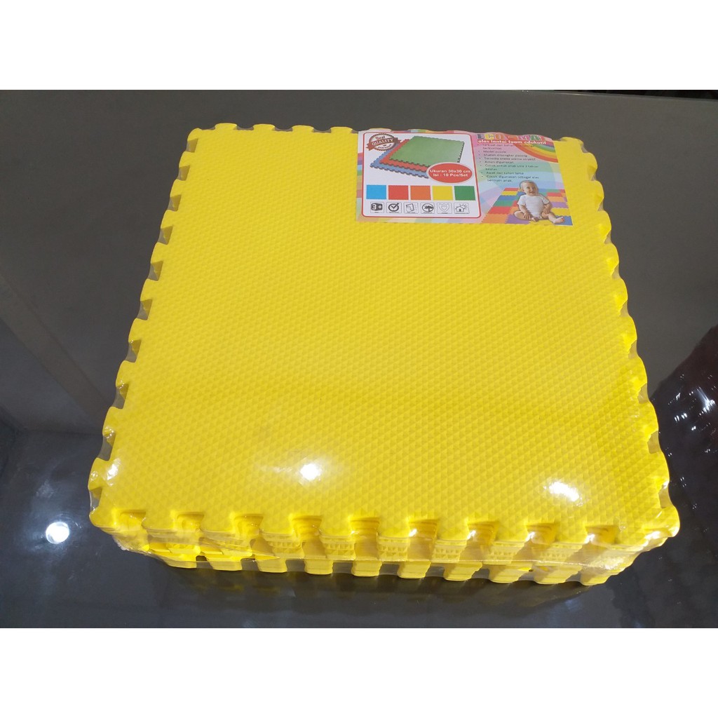 Eva Matras Polos karpet Alas Lantai Bayi ukuran 30x30x1 cm