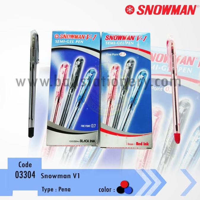 

Yang Dicari] Pena Snowman V-1 Semi-Gel Pen