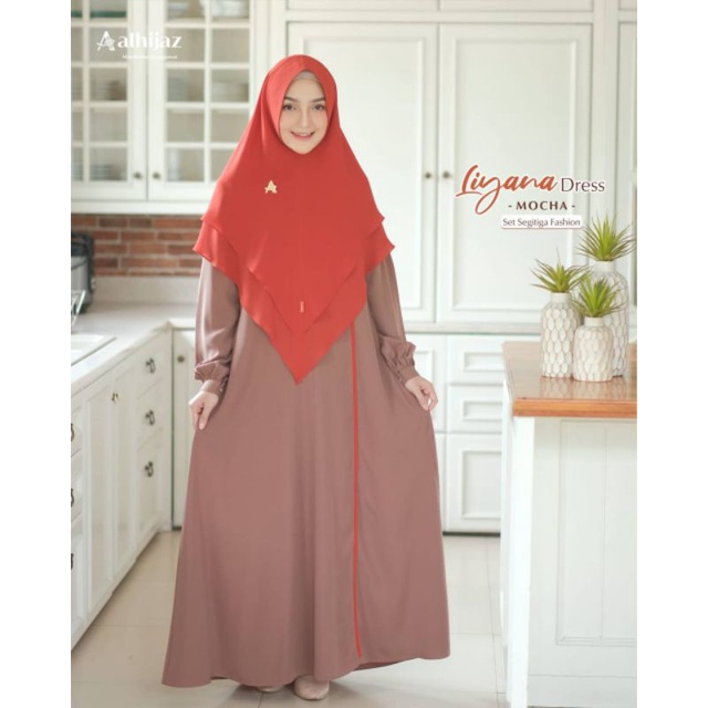 LIYANA DRESS BY ALHIJAZ (ORIGINAL)