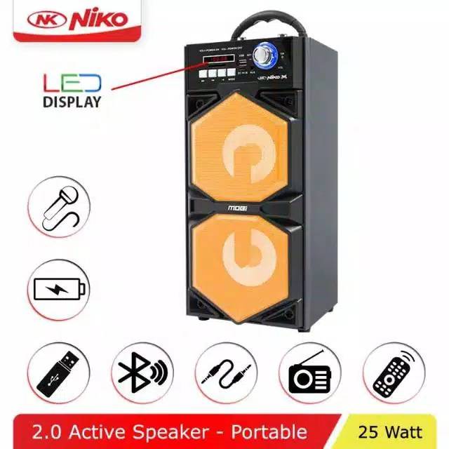 PROMO MURAH SPEAKER BLUETOOTH NIKO MOBI KARAOKE#SPEAKER