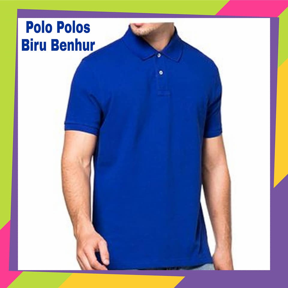 Baju Polos Biru  Depan Belakang  Kumpulan Model Kemeja