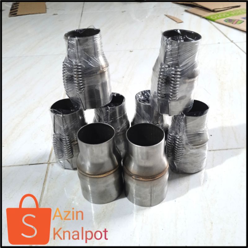 Adaptor/Pipa sambungan knalpot inlet 38mm ke 50mm