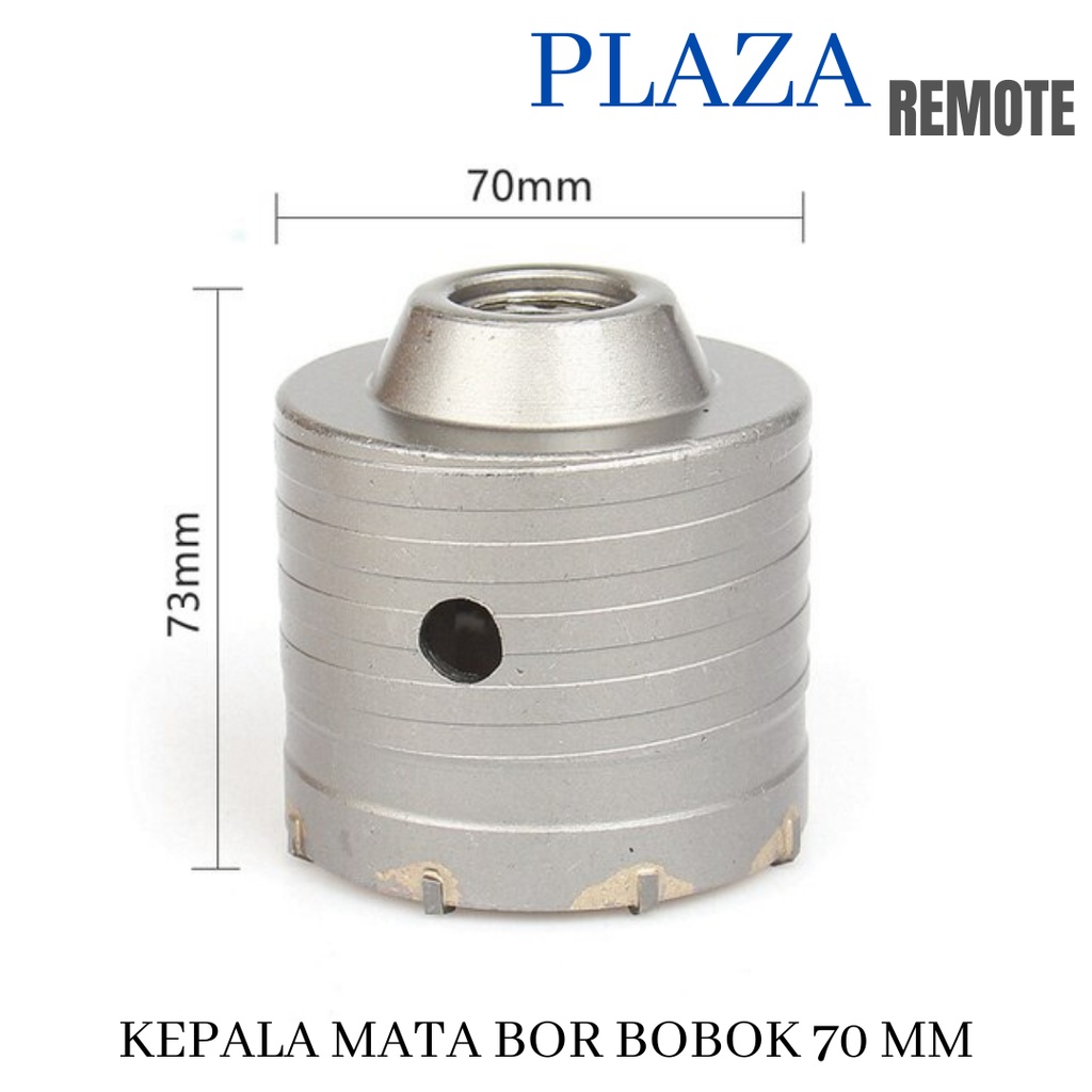 Mata Bor Lubang DINDING Tembok BETON BATA Hole Saw Hollow Core 70 MM SDS