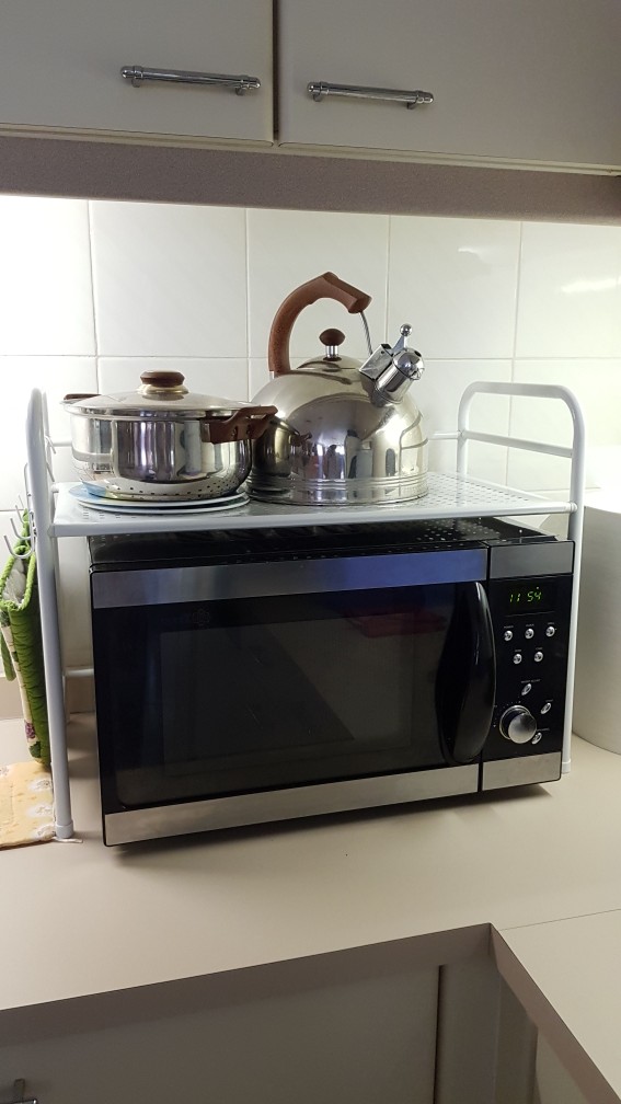 Masterspace Rak Besi Dapur Serbaguna / Rak Microwave / Rak Bumbu