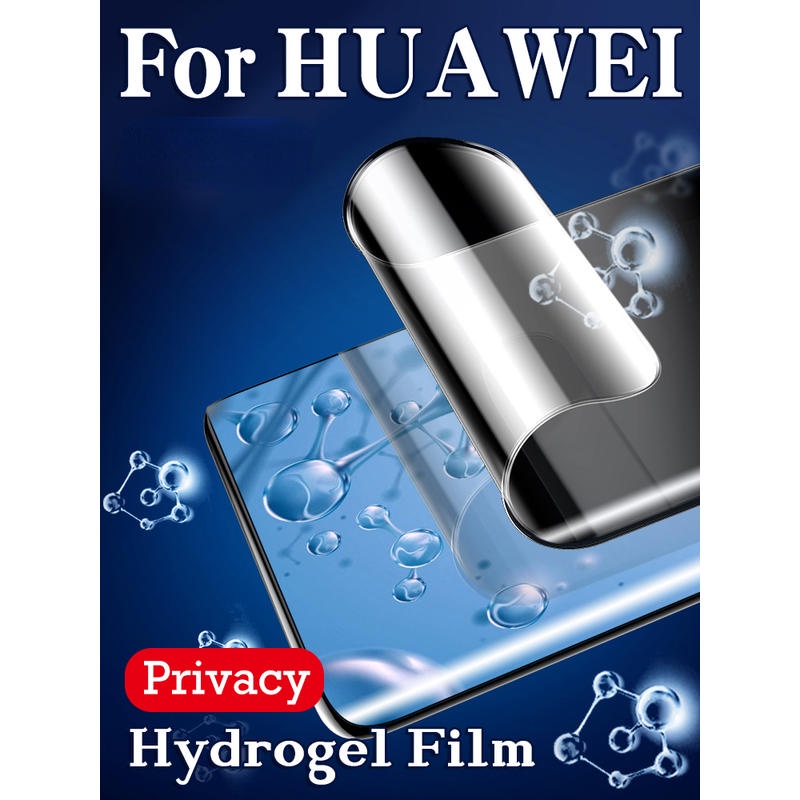 Pelindung Layar Hydrogel Anti Intip Untuk Huawei Honor X30i X20SE X20 X30 X10 Max V40 V30 Pro 6T 5 5T 4 4T Pro