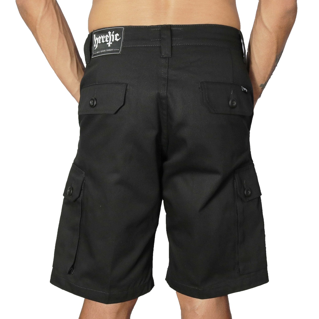 Heretic - Celana Pendek Kargo - Cargo Short Pants - Field