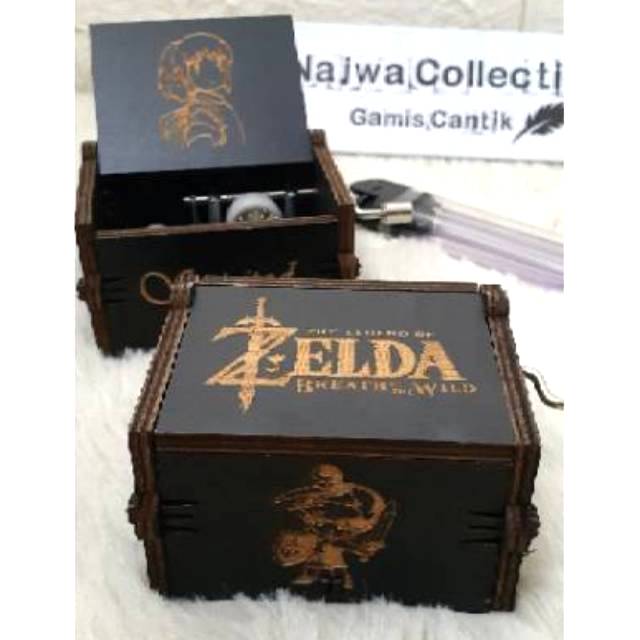 Kotak Musik Zelda Sesuai Gambar