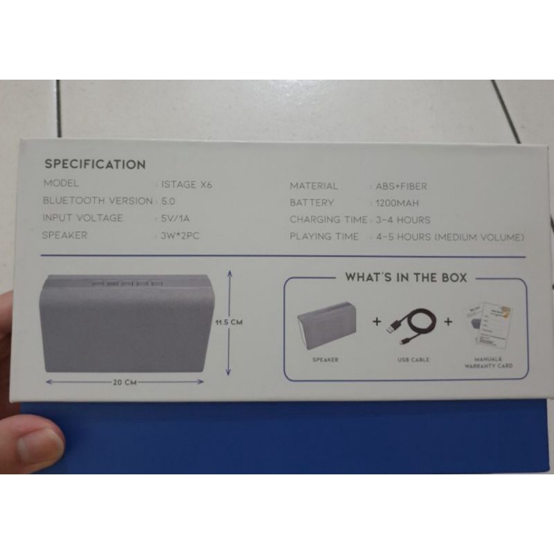 BCARE IStage Speaker Bluetooth Wireless X6