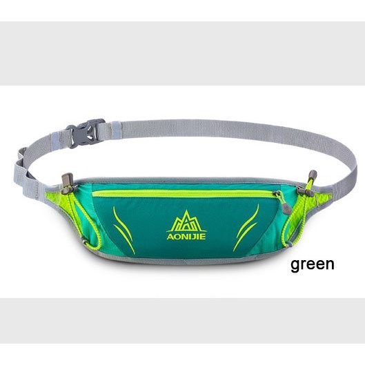 ORIGINAL TAS PINGGANG LARI TRAIL RUN AONIJIE WAIST BAG E915 - HIJAU