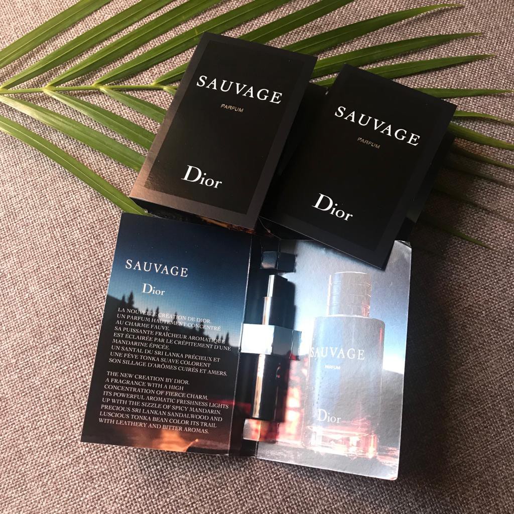 Dior Sauvage Parfum Vial