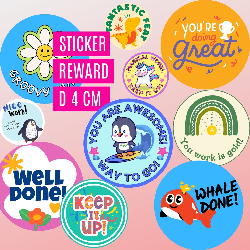 

READY - STICKER Reward Anak Hadiah Penghargaan