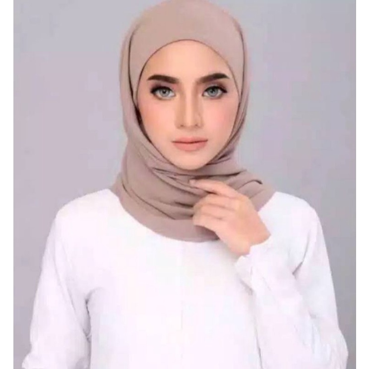 Jilbab Pashmina Inner 2in 1 Ceruty Babydoll