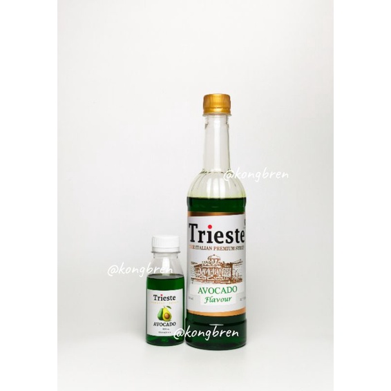 Sirup Alpukat Trieste 100 ml - Trieste Syrup Avocado 100ml