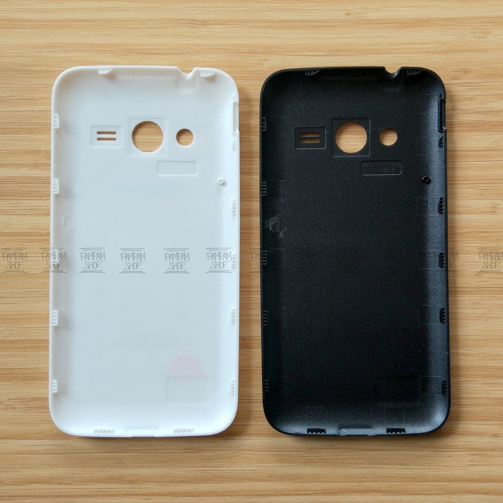 Tutup Belakang Baterai Casing Backdoor Back Door Cover Samsung Galaxy V G313 Original Hitam Putih