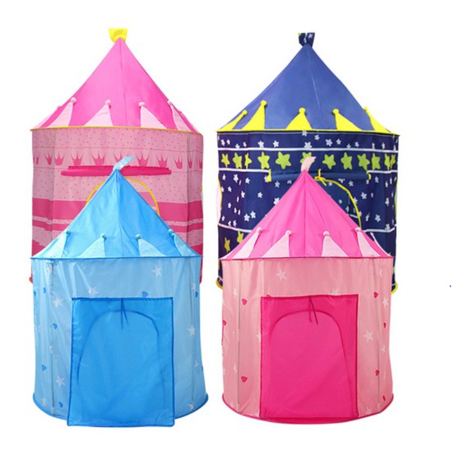Tenda Istana Anak Bermain Camping Indoor Outdoor / Tenda Camping Castle Anak JUMBO / Tenda Praktis-4