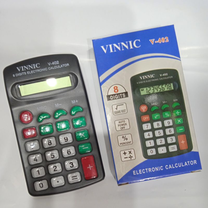 

kalkulator/elektronik calculator 8digit VINIC v402