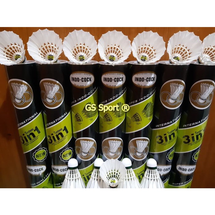 Shuttlecock Indocock Green 3In1