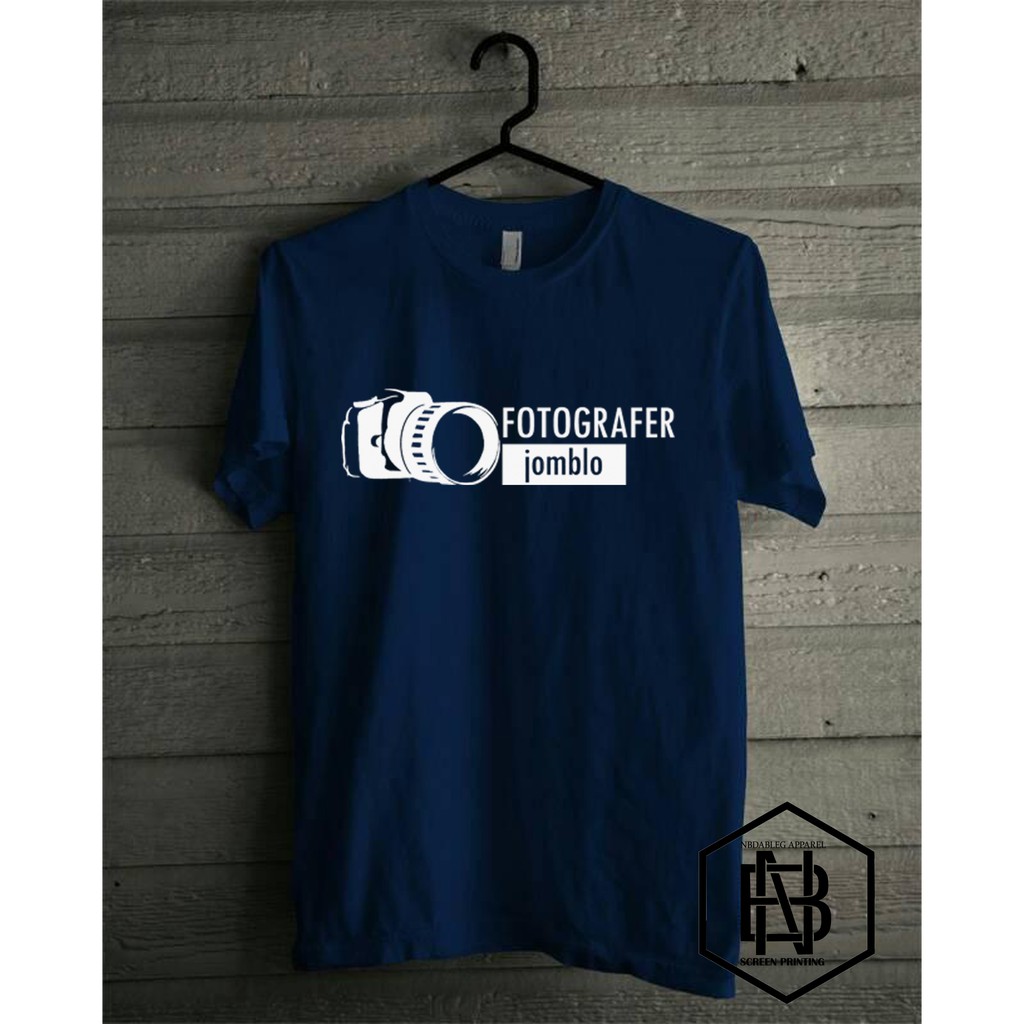 Kaos Outdoor Kas Fotografer Kaos Fotografer Jomblo Shopee Indonesia