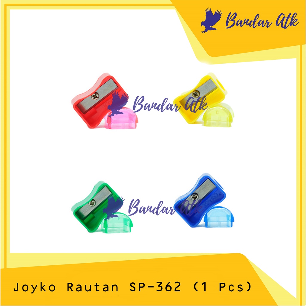 

Rautan Pensil Serutan Pensil Sharpener Joyko SP 362 [1 PCS]