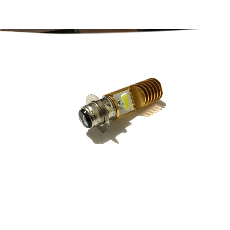 Lampu led ac dc h6 2sisi nyala putih casing warna matic bebek (Mikachi Warna)