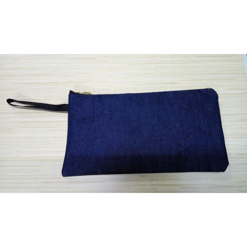 

Pouch Tempat Pensil Jeans Denim 20x11 cm (Bisa CUSTOM DESIGN)