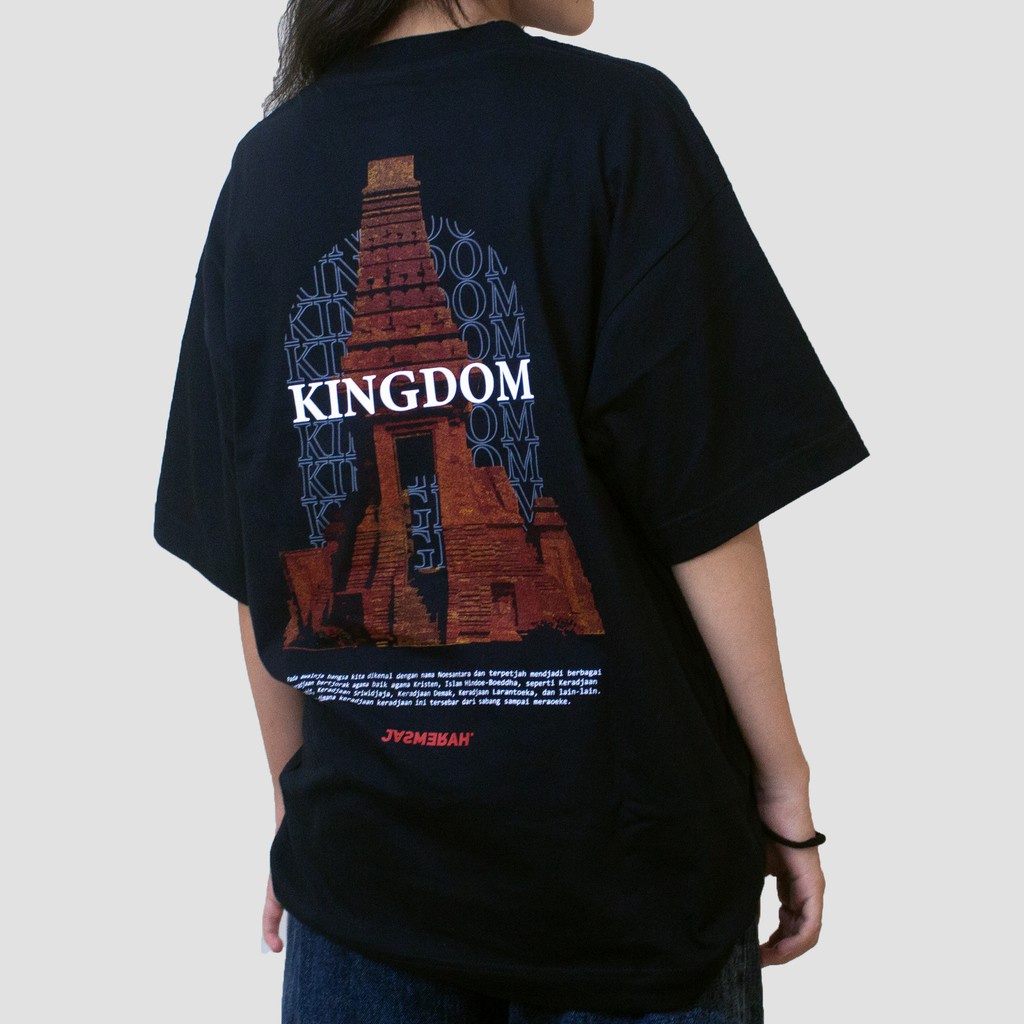 [Oversized T-Shirt] BAJU KAOS OVERSIZE / OVERSIZE T-SHIRT PRIA - KINGDOM