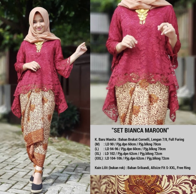 KEBAYA BIANCA / KEBAYA MODERN / KEBAYA WISUDA