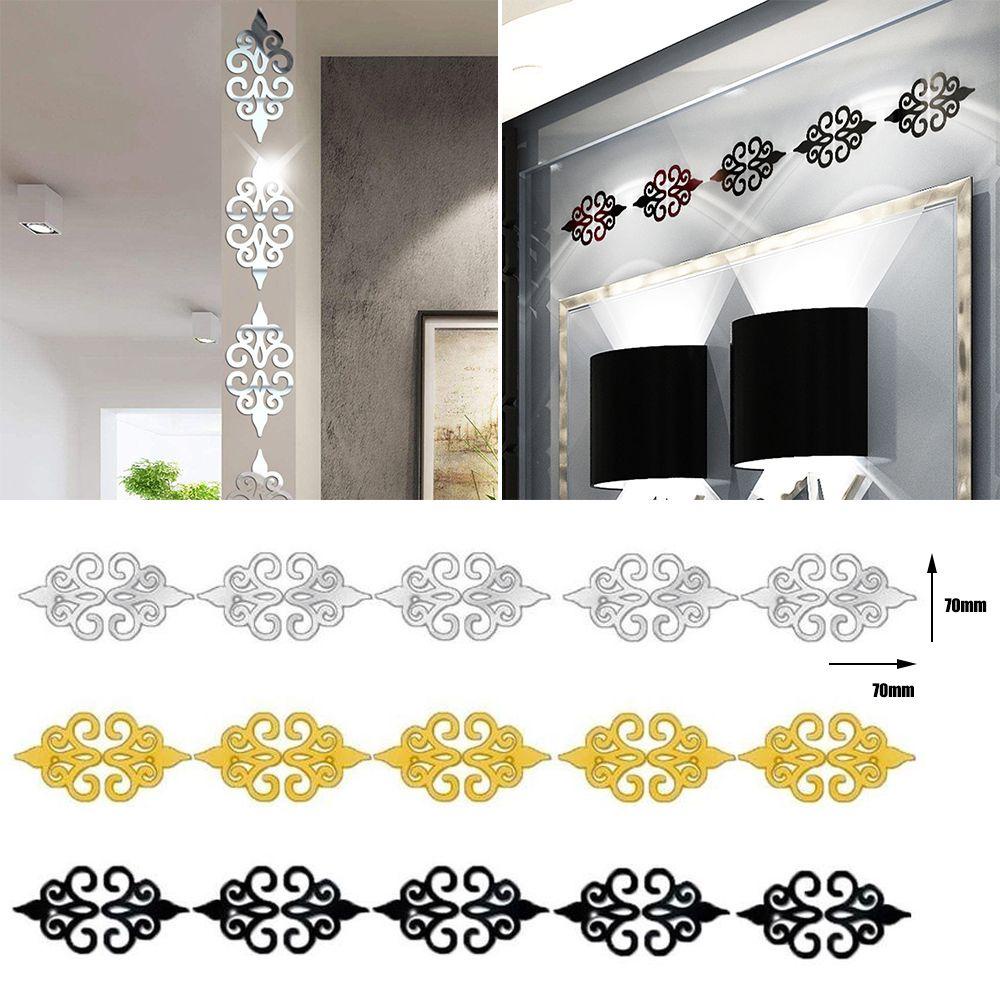 【 ELEGANT 】 Umakuirror parkitticker alfinulti-ukuran 10pcs galihiles stapeliving galihoom stapelosak mustofacrylic galihrt