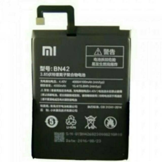 Baterai Batre Battery Xiaomi BN42 Xiaomi Redmi 4 BN 42 Redmi4 ORIGINAL