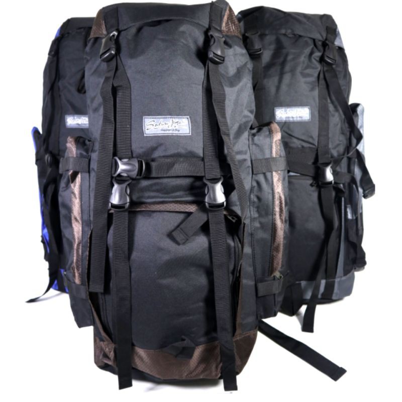 Grabstock Carrier Tas Hiking Camping 80L Kualitas Premium