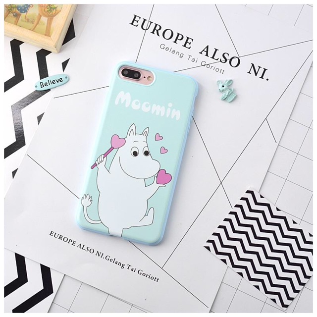 Moomin Soft TPU Case For Iphone 6 Plus & 7 Plus