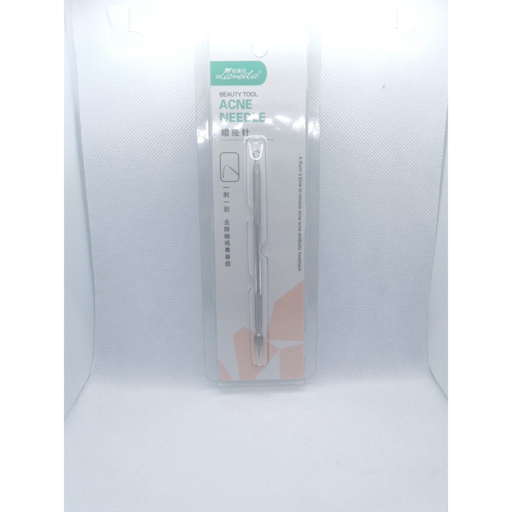 ACNE NEEDLE JARUM JERAWAT DAN RING KOMEDO PREMIUM 12CM LAMEILA TAHAN LAMA AWET HASIL TERBAIK KOREA