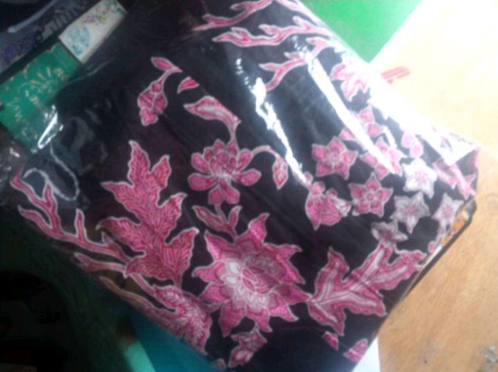 Promo Batik Couple Keluarga Sarimbit Sania Ruffle Batik Ori Ndoro Jowi Motif Cibulan Pink