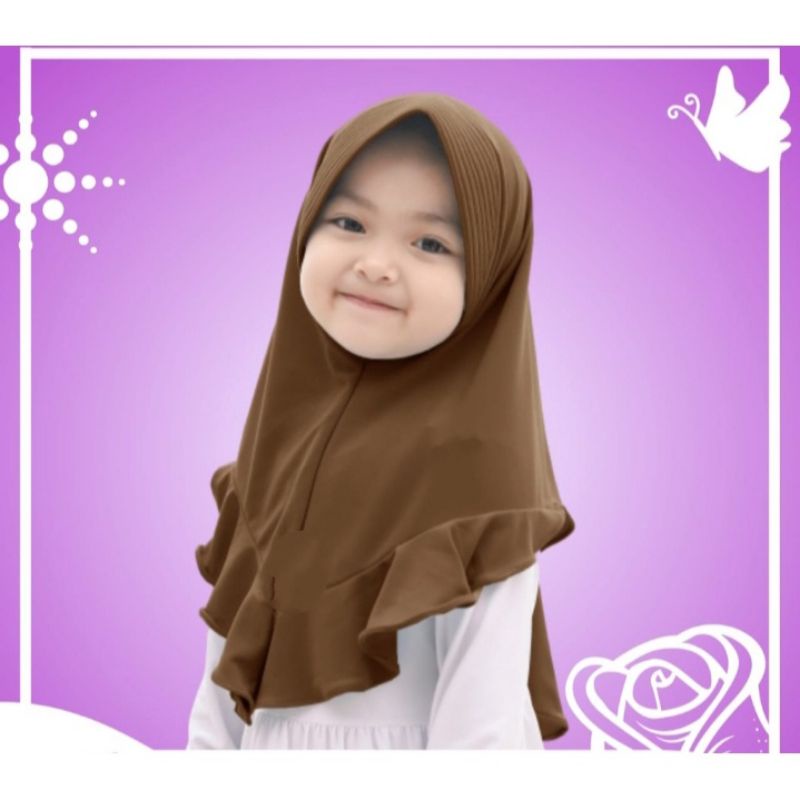 Hijab Anak Bayi Falisha 0-3thn / Jilbab nyaman murah adem kerudung kualitas PREMIUM