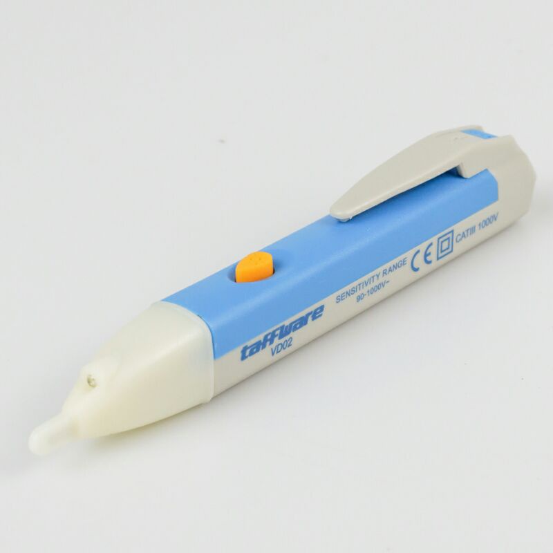 Pen Non-Contact AC Voltage Alert Detector 90V-1000V TaffWare Vd02