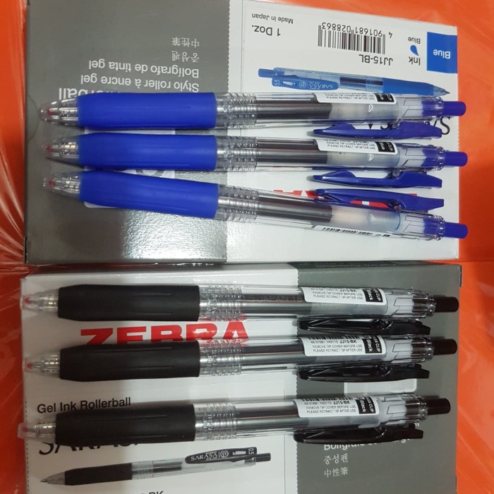 

Unik Pen/Pulpen Sarasa Clip Zebra 0.5 Bergaransi