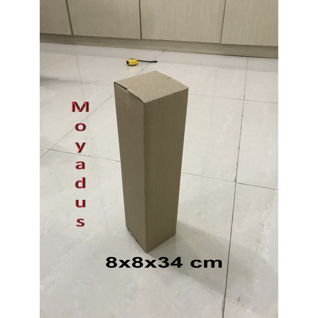 

kardus/karton/box, uk,8x8x34 cm untuk packing, (MP)