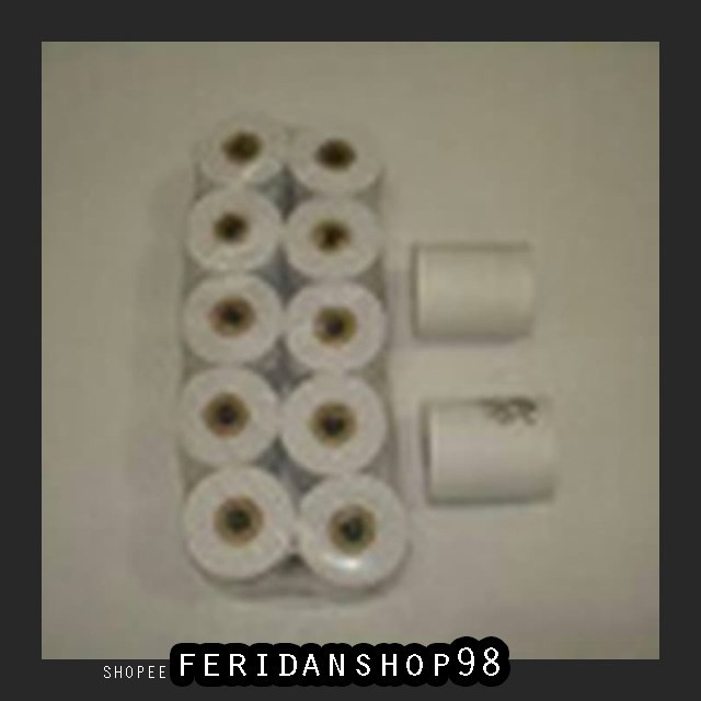 

FS376 KERTAS THERMAL KERTAS STRUK HVS ATK 58X48MM BY FERIDANSHOP98