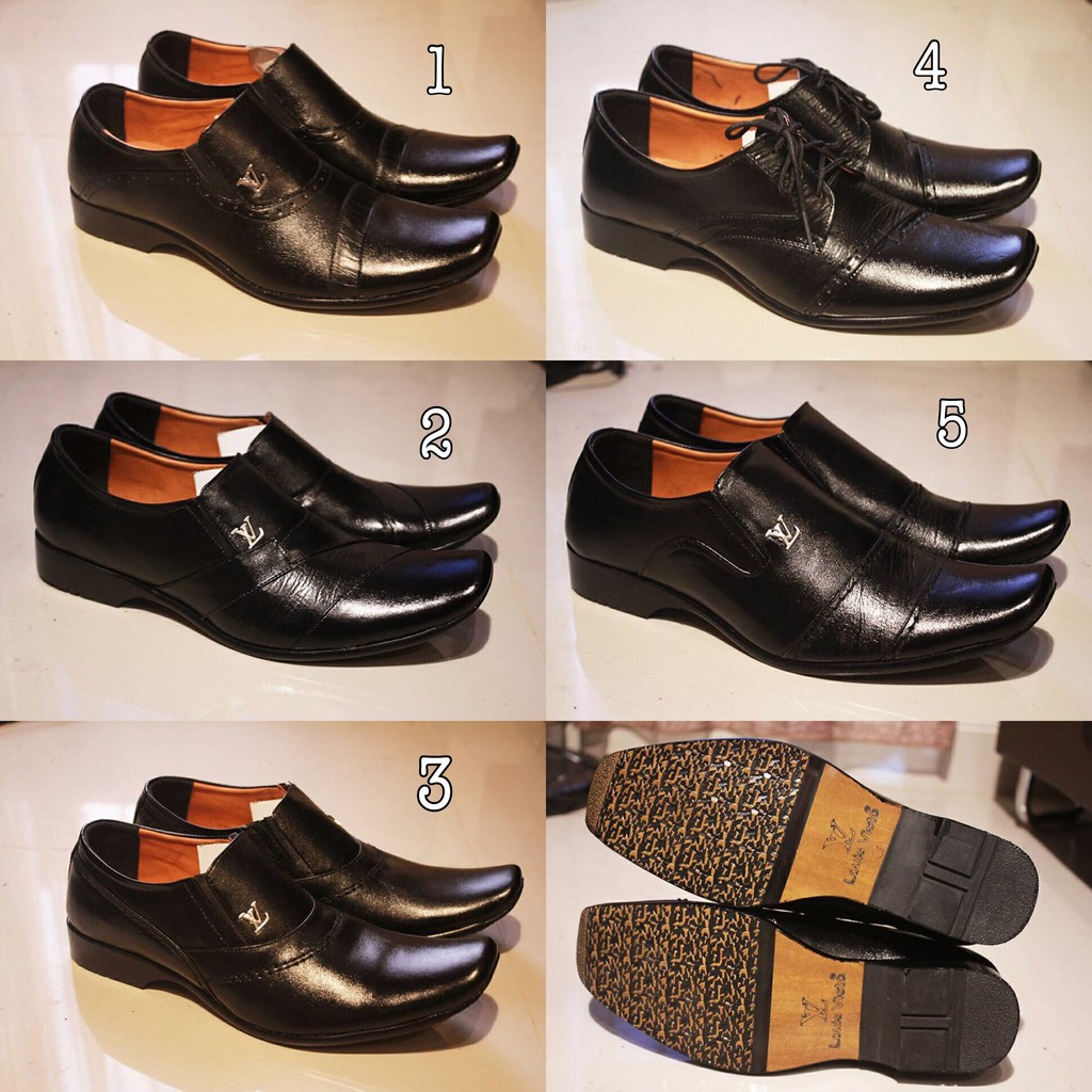 Sepatu Formal Louis Visto LV Pria Murah  Sepatu Kerja  Pantofel  Pantofel  Ngantor