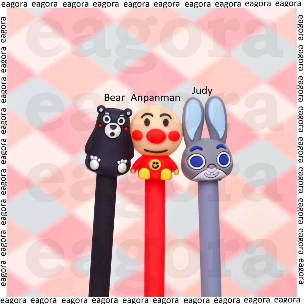 

Pulpen Anpanman Judy Beruang Lucu Pena Gel Unik