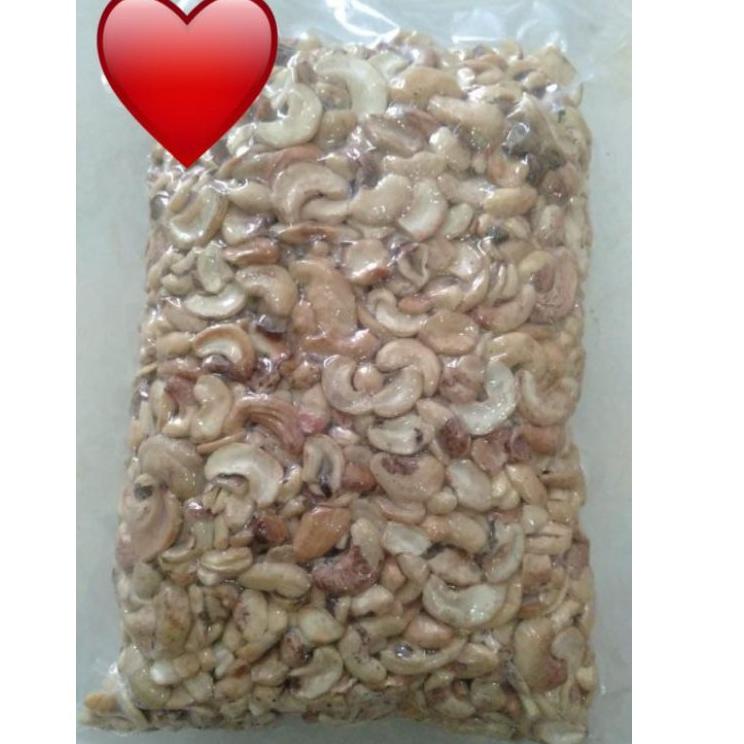 

mhv-60 1 kg kacang mede belah/mede patahan/mentah/kemasan !!!