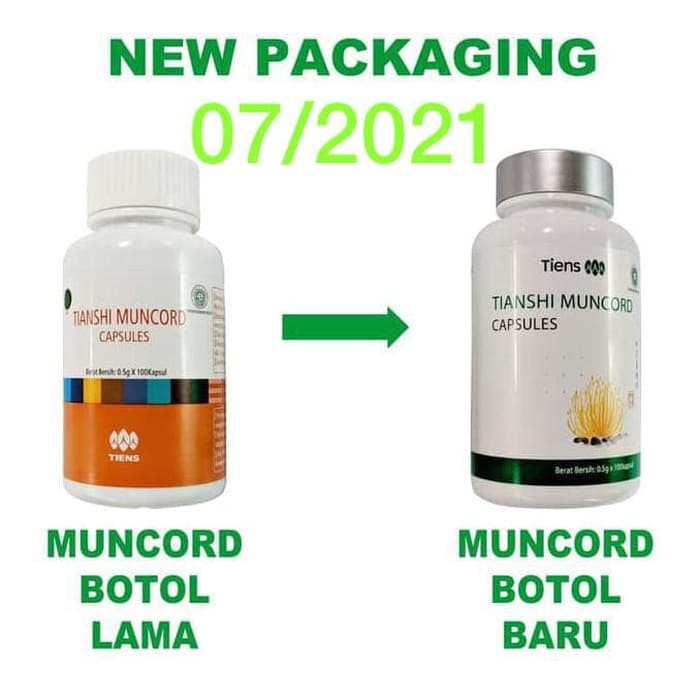 DISKON -  SALE Muncord|Tianshi Muncord|Muncord Tiens|Cordyceps Asli Original T