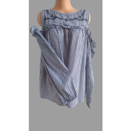 PRODUK PLBLOUSE SALUR/BLOUSE REMPEL LENGAN/