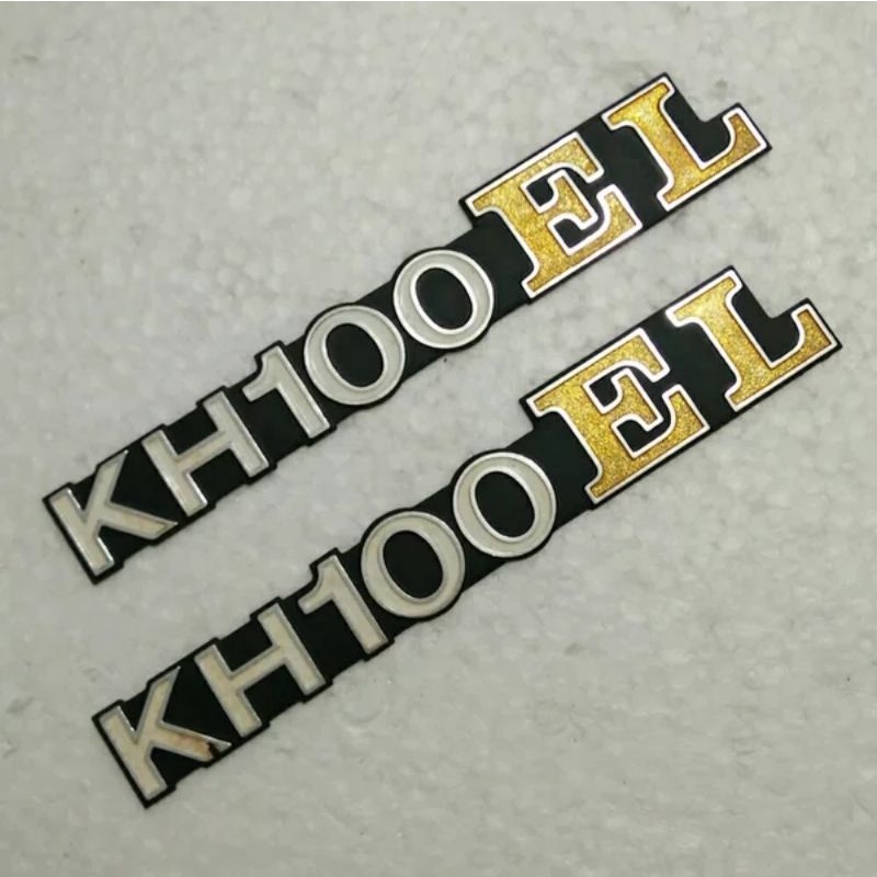 Emblem Box Accu Kawasaki KH 100 EL